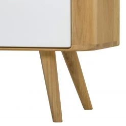 Studio Copenhagen Meuble à chaussures Loca - Partiellement en chêne sauvage massif - Chêne sauvage / Blanc -Vestiaires Soldes 1000005242 120 GALLERYIMAGES P000000001000005242