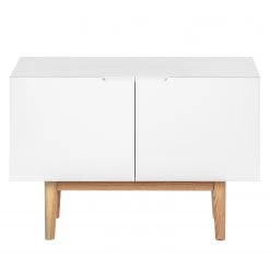 Mørteens Meuble à chaussures Lindholm III - Partiellement en chêne massif - Blanc -Vestiaires Soldes 1000008063 210719 13262600003 DETAILS P000000001000008063