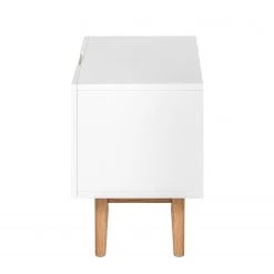 Mørteens Meuble à chaussures Lindholm III - Partiellement en chêne massif - Blanc -Vestiaires Soldes 1000008063 210719 13262600004 DETAILS P000000001000008063