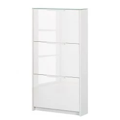 Fredriks Meuble à chaussures Glaze III - Hauteur : 120 cm
