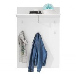 Fredriks Panneau porte manteau Larado - Blanc