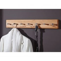 Ars Natura Porte-manteau mural Anamur III - Chêne -Vestiaires Soldes 1000037773 190507 10093500030 MOOD GALLERYIMAGES P000000001000037773 mood