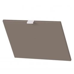 Germania Porte abattante Colorado Matt - Basalte mat