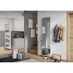 Germania Meuble à chaussures Boston - Blanc -Vestiaires Soldes 1000039495 190606 11482400001 MOOD GALLERYIMAGES P000000001000039495 mood