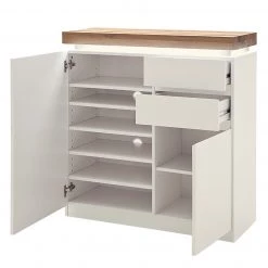 Fredriks Commode Roble - Blanc mat / Chêne à nœuds -Vestiaires Soldes 1000064337 200811 13550700520 DETAILS P000000001000064337