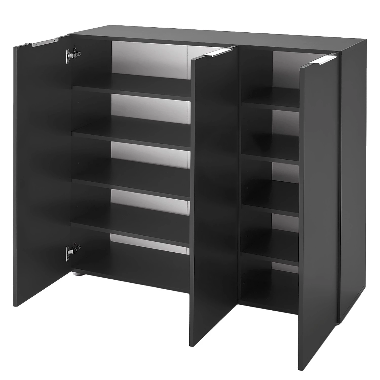 Fredriks Meuble à chaussures Mavie - Anthracite mat - Largeur : 120 cm 5 Fredriks Meuble à chaussures Mavie - Anthracite mat - Largeur : 120 cm – Image 5