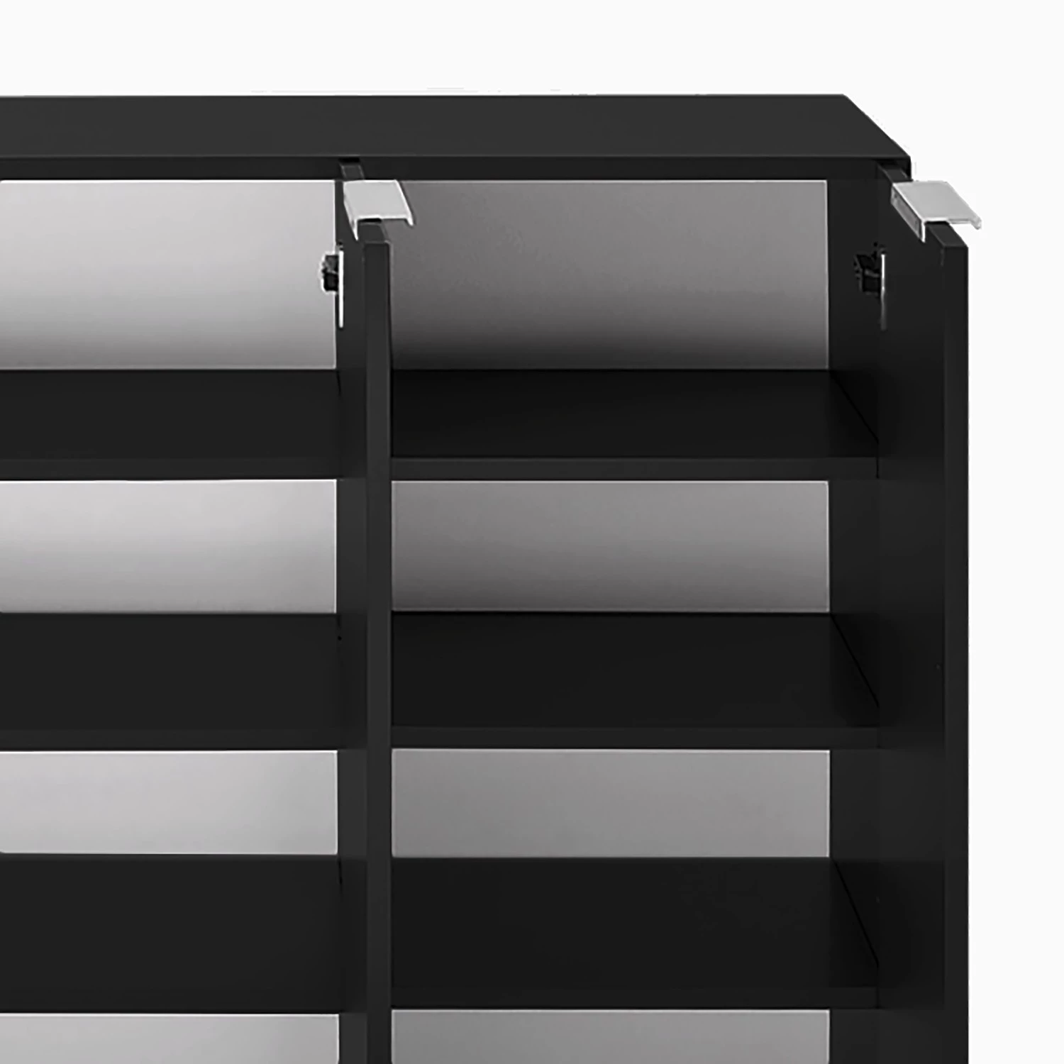 Fredriks Meuble à chaussures Mavie - Anthracite mat - Largeur : 120 cm 8 Fredriks Meuble à chaussures Mavie - Anthracite mat - Largeur : 120 cm – Image 8