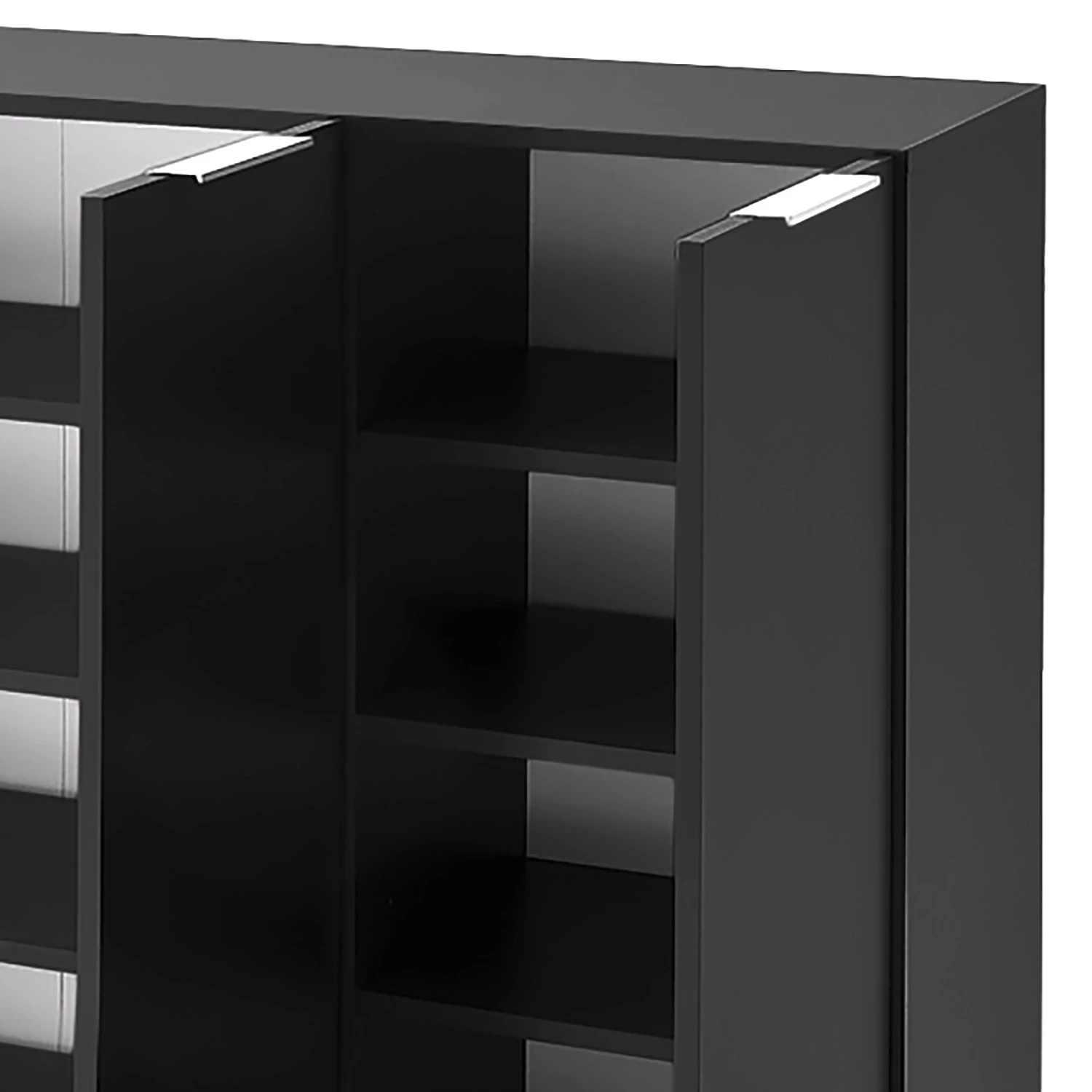 Fredriks Meuble à chaussures Mavie - Anthracite mat - Largeur : 120 cm 9 Fredriks Meuble à chaussures Mavie - Anthracite mat - Largeur : 120 cm – Image 9