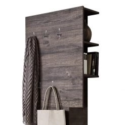 Fredriks Panneau porte-manteaux Mavie - Imitation wengé -Vestiaires Soldes 1000064351 200811 13564600631 DETAILS P000000001000064351