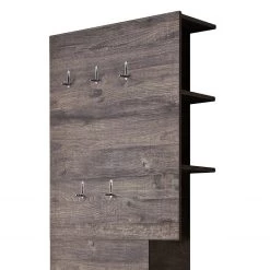 Fredriks Panneau porte-manteaux Mavie - Imitation wengé -Vestiaires Soldes 1000064351 200811 13564600632 DETAILS P000000001000064351