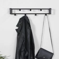 Loftscape Porte-manteaux mural Welbeck I - Noir 9 Loftscape Porte-manteaux mural Welbeck I - Noir -Vestiaires Soldes 1000091695 210618 17402200020 MOOD DETAILS P000000001000091695 mood