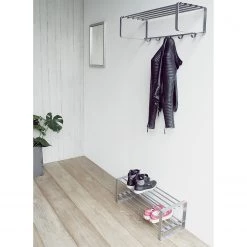 Loftscape Porte-manteau mural Welbeck II - Argenté 10 Loftscape Porte-manteau mural Welbeck II - Argenté -Vestiaires Soldes 1000091696 210618 17402200025 DETAILS P000000001000091696