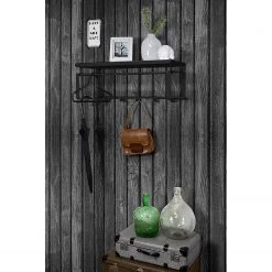 Loftscape Porte-manteau mural Welbeck III - Noir -Vestiaires Soldes 1000091701 210618 17402300040 MOOD DETAILS P000000001000091701 mood