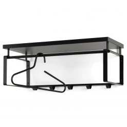 Loftscape Porte-manteau mural Welbeck III - Noir -Vestiaires Soldes 1000091701 210618 17402300041 DETAILS P000000001000091701