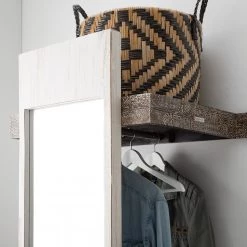 Wolf-Möbel Porte-manteaux Goa - Partiellement en manguier massif - Manguier blanc vintage -Vestiaires Soldes 1000117578 210216 17030100005 DETAILS P000000001000117578