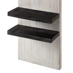 Wolf-Möbel Porte-manteaux Goa - Partiellement en manguier massif - Manguier blanc vintage -Vestiaires Soldes 1000117578 210216 17030100010 DETAILS P000000001000117578