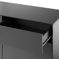 Mørteens Meuble à chaussures Lindholm II - Partiellement en chêne massif - Gris -Vestiaires Soldes 1000119255 190201 17015000017 GALLERYIMAGES P000000001000119255