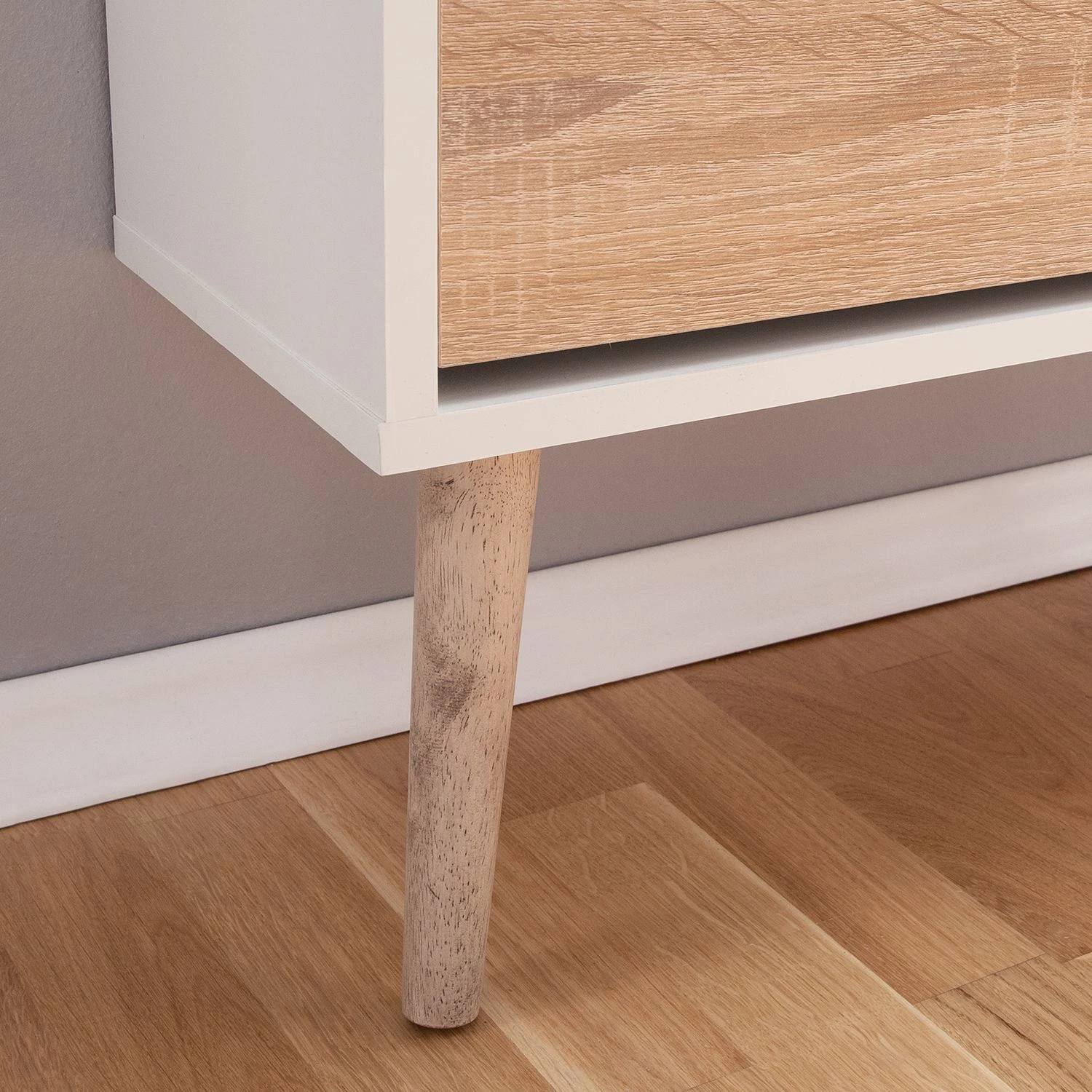 Mørteens Meuble à chaussures Sunndal - Imitation chêne / Hévéa 13 Mørteens Meuble à chaussures Sunndal - Imitation chêne / Hévéa – Image 13