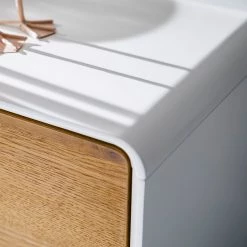 Mørteens Meuble à chaussures Boge - Chêne à nœuds/ Blanc mat -Vestiaires Soldes 1000123859 200921 14513700009 DETAILS P000000001000123859