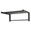 Loftscape Porte-manteaux mural Hytop - métal - Noir vintage