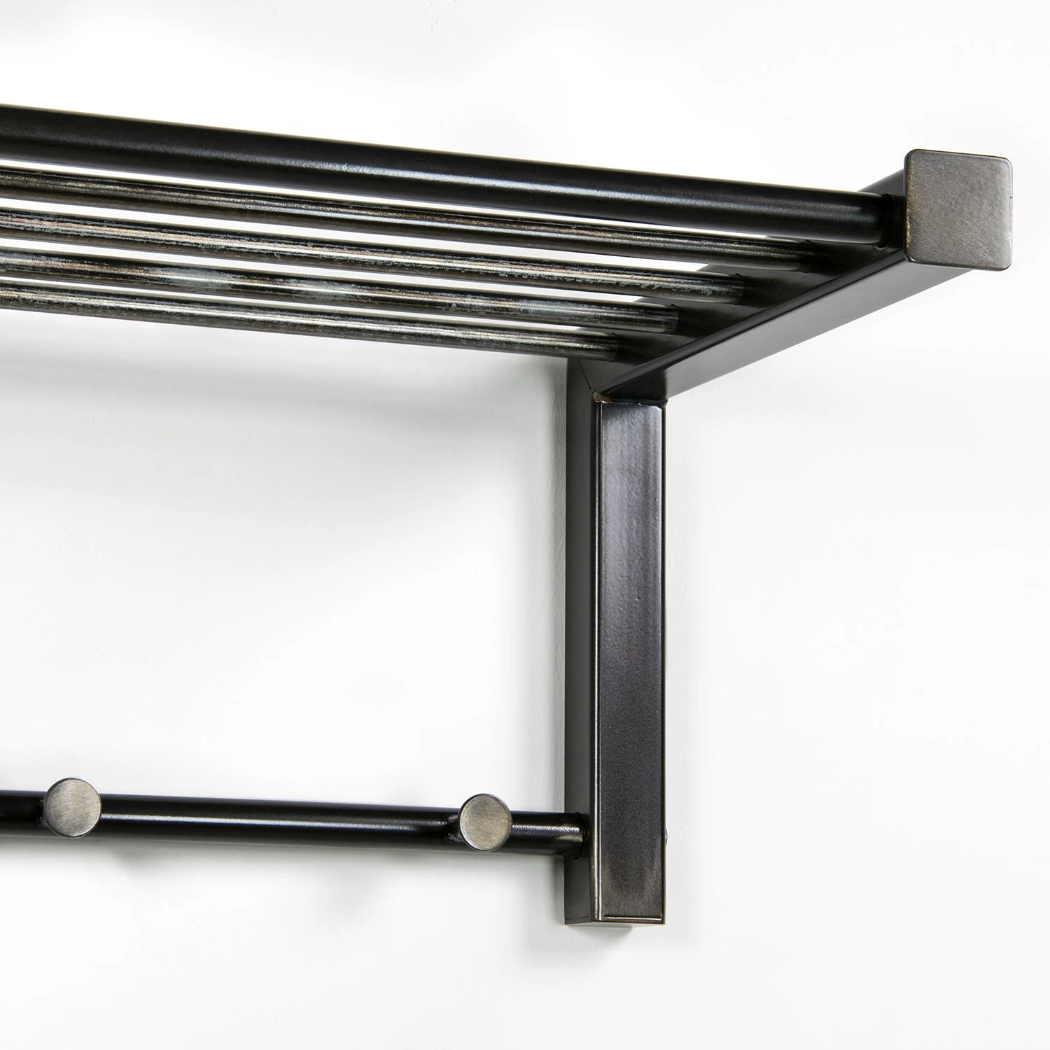 Loftscape Porte-manteaux mural Hytop - métal - Noir vintage 5 Loftscape Porte-manteaux mural Hytop - métal - Noir vintage – Image 5