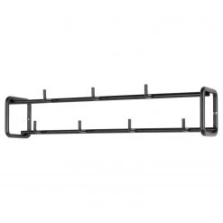 Red Living Porte-manteaux mural Opp - Métal - Noir