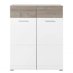 Germania Meuble à chaussures Malou - Blanc / Imitation chêne Nelson 14 Germania Meuble à chaussures Malou - Blanc / Imitation chêne Nelson -Vestiaires Soldes 1000126229 180724 15034635 GALLERYIMAGES P000000001000126229