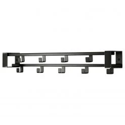 Red Living Porte-manteau mural Blackville II - Acier - Noir