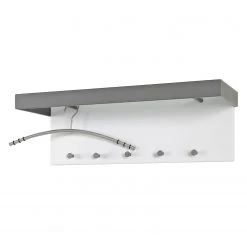 Mooved Porte-manteaux mural Kendrew - Blanc / Gris