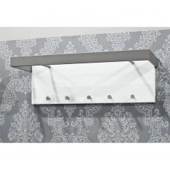 Mooved Porte-manteaux mural Kendrew - Blanc / Gris -Vestiaires Soldes 1000133333 181008 13401810 MOOD GALLERYIMAGES P000000001000133333 mood