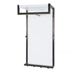 Mooved Porte-manteaux mural Hurley I - Blanc / Noir