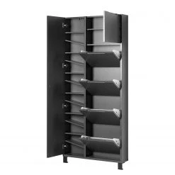 Fredriks Armoire à chaussures MiPuro - Porte avec miroir sur la gauche -Vestiaires Soldes 1000134817 190208 08070400004 GALLERYIMAGES P000000001000134817