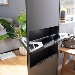 Fredriks Armoire à chaussures MiPuro - Porte avec miroir sur la gauche -Vestiaires Soldes 1000134817 190227 11573500009 GALLERYIMAGES P000000001000134817