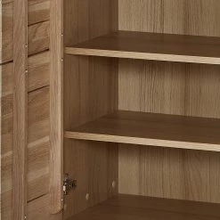 Naturoo Armoire à chaussures Jorvi - Partiellement en chêne sauvage massif - Chêne sauvage -Vestiaires Soldes 1000135807 181106 15350547 GALLERYIMAGES P000000001000135807