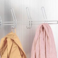 WENKO Penderie télescopique Apollon - Acier - Blanc 9 WENKO Penderie télescopique Apollon - Acier - Blanc -Vestiaires Soldes 1000138153 181112 08283963 GALLERYIMAGES P000000001000138153