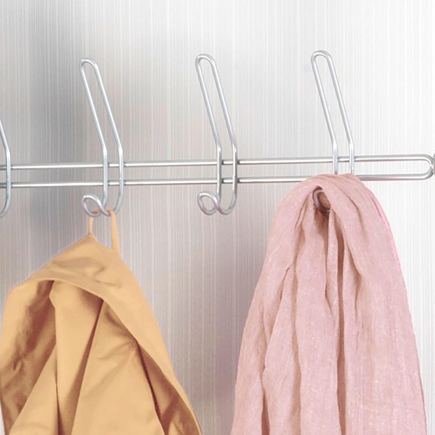 WENKO Penderie télescopique Apollon - Acier - Blanc 5 WENKO Penderie télescopique Apollon - Acier - Blanc – Image 5