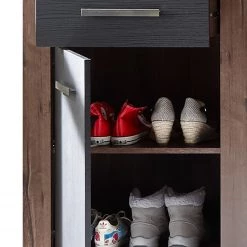 Loftscape Meuble à chaussures Eeklo - Imitation chêne noir / Imitation chêne Canyon 14 Loftscape Meuble à chaussures Eeklo - Imitation chêne noir / Imitation chêne Canyon -Vestiaires Soldes 1000143068 181127 14453800021 GALLERYIMAGES P000000001000143068