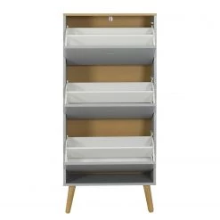 Tenzo Meuble à chaussures Dot - Partiellement en chêne massif - Gris 12 Tenzo Meuble à chaussures Dot - Partiellement en chêne massif - Gris -Vestiaires Soldes 1000143908 190418 08270500021 GALLERYIMAGES P000000001000143908