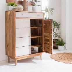 Ars manufacti Meuble à chaussures Buuda - Partiellement en acacia massif - Écru / Acacia 27 Ars manufacti Meuble à chaussures Buuda - Partiellement en acacia massif - Écru / Acacia -Vestiaires Soldes 1000145854 190626 09452100014 GALLERYIMAGES P000000001000145854