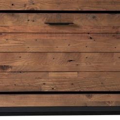 Ars manufacti Meuble à chaussures Grasby - Pin massif / Métal - Pin / Noir -Vestiaires Soldes 1000152795 191119 10323200030 DETAILS P000000001000152795