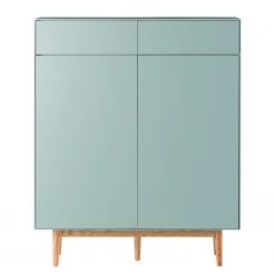 Mørteens Meuble à chaussures Lindholm II - Partiellement en chêne massif - Vert menthe -Vestiaires Soldes 1000153430 200217 15312500055 DETAILS P000000001000153430