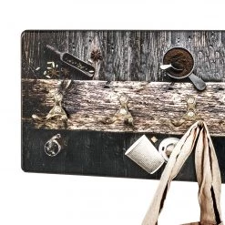 Mooved Porte-manteaux mural Myalup - Marron / Anthracite -Vestiaires Soldes 1000153437 190123 15192200011 GALLERYIMAGES P000000001000153437