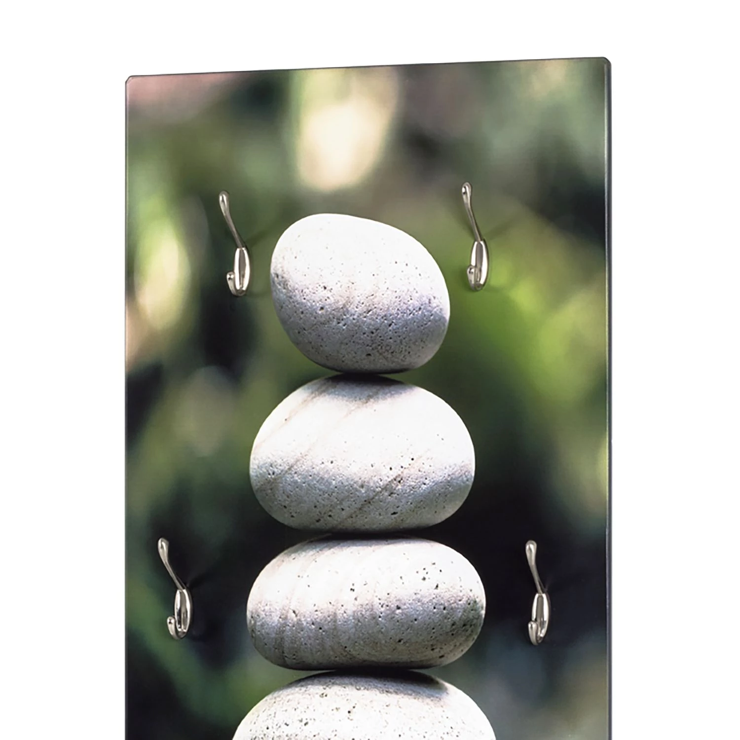 Mooved Porte-manteaux mural Myaree - Gris clair / Vert 3 Mooved Porte-manteaux mural Myaree - Gris clair / Vert – Image 3