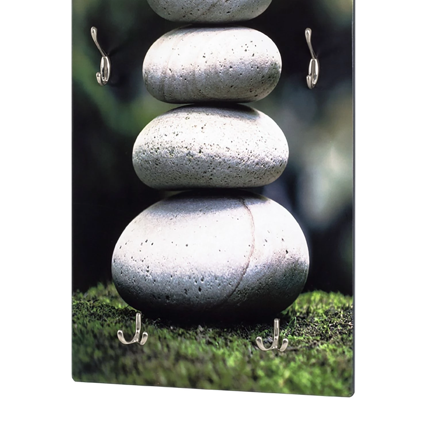 Mooved Porte-manteaux mural Myaree - Gris clair / Vert 4 Mooved Porte-manteaux mural Myaree - Gris clair / Vert – Image 4