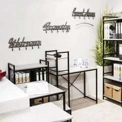 Mooved Porte-manteaux mural Lawson I - Noir / Gris 5 Mooved Porte-manteaux mural Lawson I - Noir / Gris -Vestiaires Soldes 1000153442 190123 15192300028 MOOD GALLERYIMAGES P000000001000153442 mood