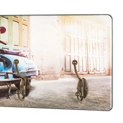 Mooved Porte-manteaux mural Ravena - Bleu / Jaune 5 Mooved Porte-manteaux mural Ravena - Bleu / Jaune -Vestiaires Soldes 1000153447 190123 15192300045 GALLERYIMAGES P000000001000153447