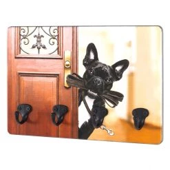 Mooved Porte-manteaux mural Hofham I - Marron / Noir