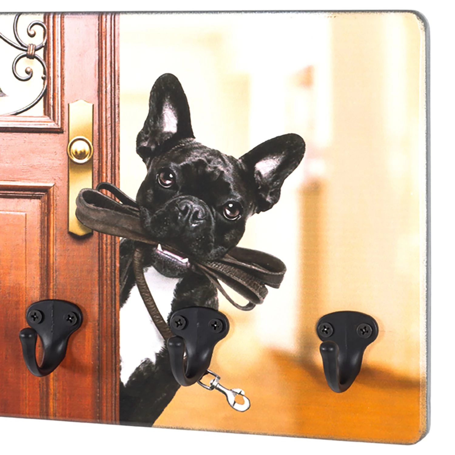 Mooved Porte-manteaux mural Hofham I - Marron / Noir 4 Mooved Porte-manteaux mural Hofham I - Marron / Noir – Image 4