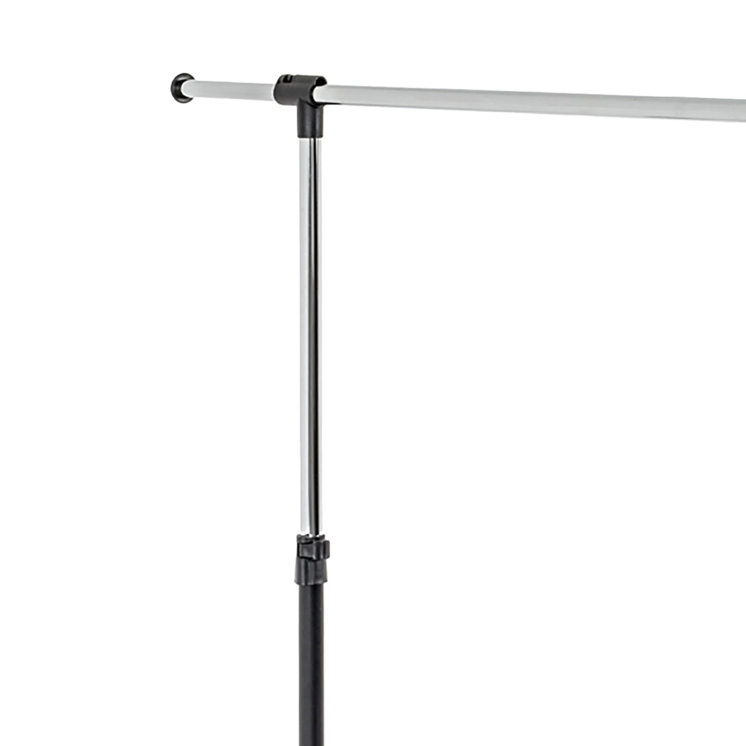 Mooved Portant à vêtements Mirny - Acier - Argenté / Noir 2 Mooved Portant à vêtements Mirny - Acier - Argenté / Noir – Image 2