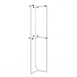 Mooved Porte-manteaux Bracui - Acier inoxydable - Blanc / Noir